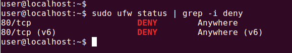 如何在Ubuntu Linux防火墻中檢查防火墻狀態？....png
